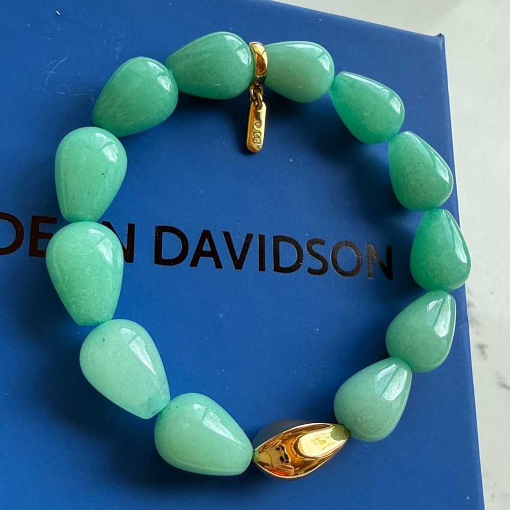 Dean Davidson Samui Beaded Bracelet in Banyan Green